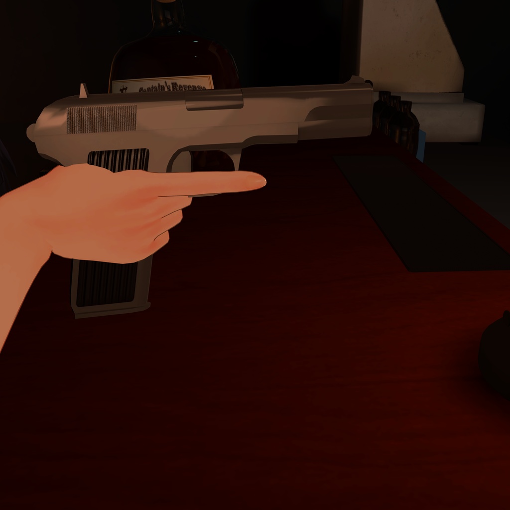 【汎用VRChatギミック】たのしいツァスタバM57(トカレフとかじゃないよ!!!)