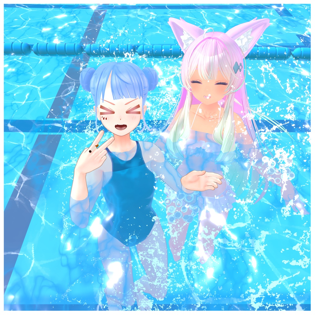 【VRChat】ソラリア専用水着 ~A swimsuit for Solaria~