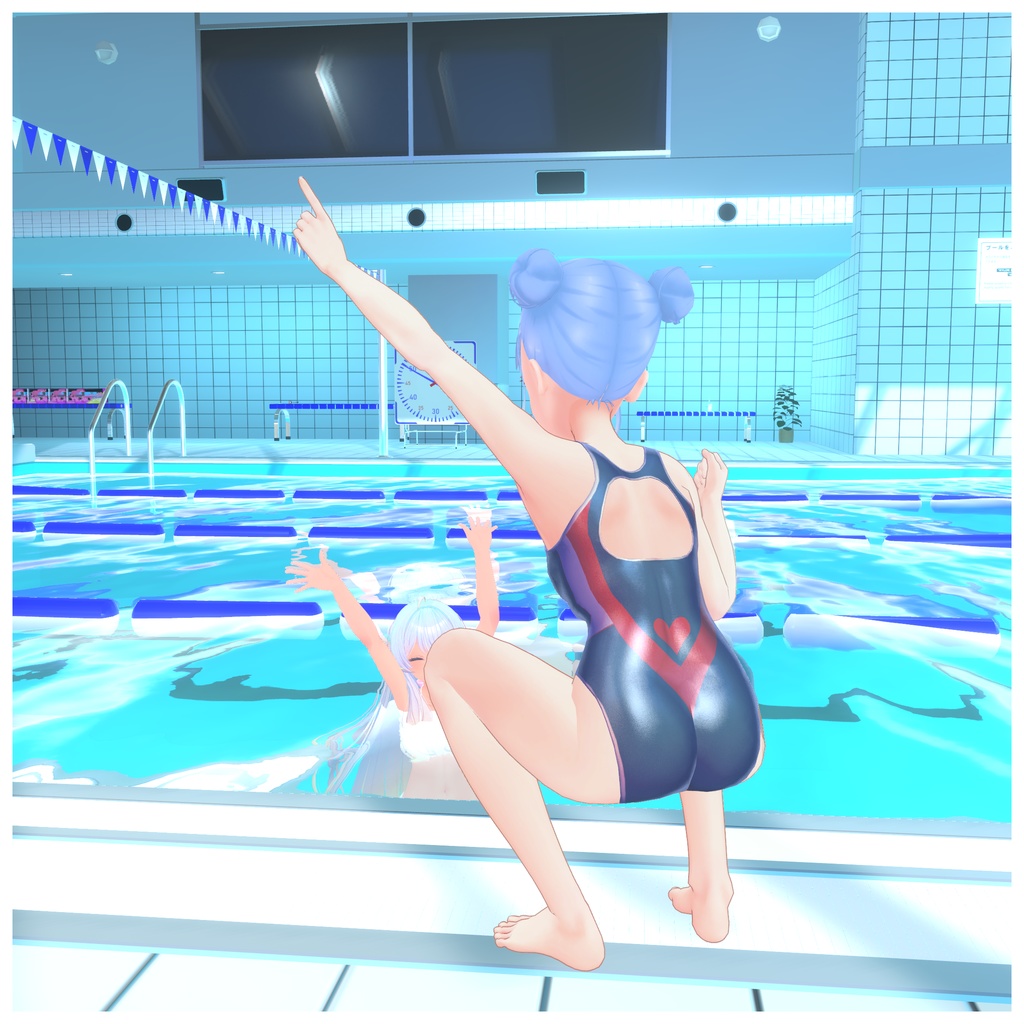 【VRChat】ソラリア専用水着 ~A swimsuit for Solaria~