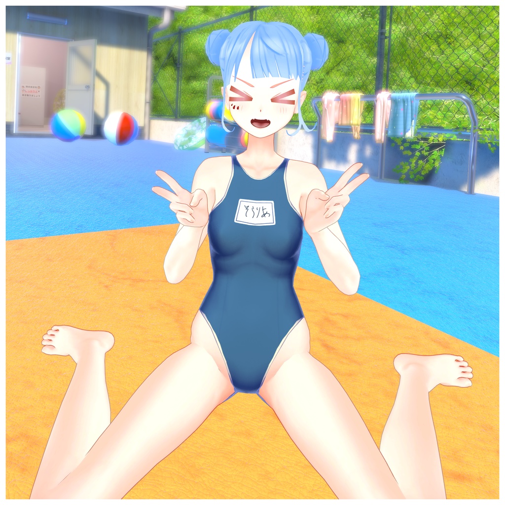 【VRChat】ソラリア専用水着 ~A swimsuit for Solaria~