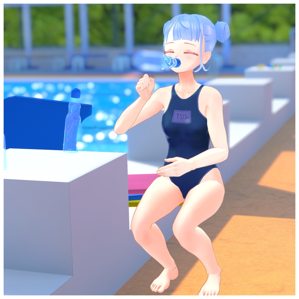 【VRChat】ソラリア専用水着 ~A swimsuit for Solaria~