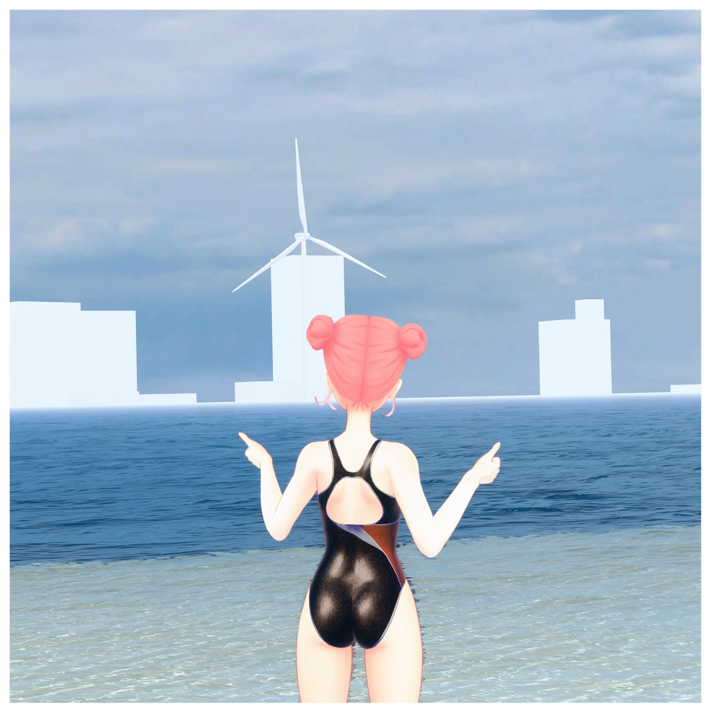 【VRChat】ソラリア専用水着 ~A swimsuit for Solaria~