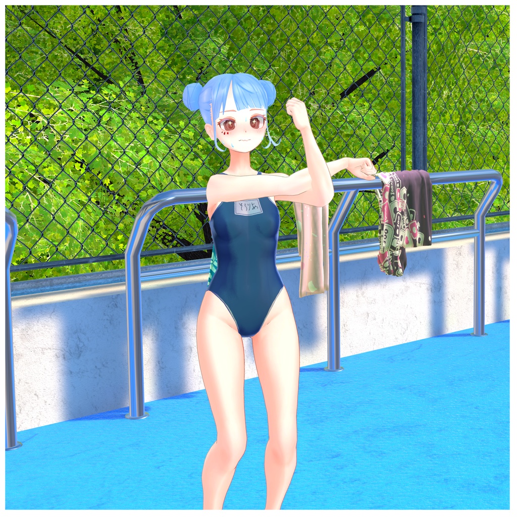 【VRChat】ソラリア専用水着 ~A swimsuit for Solaria~