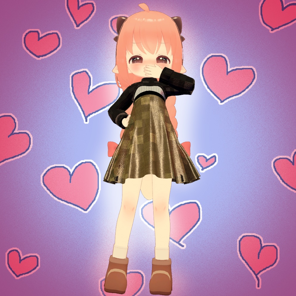 「桔梗・ソラリア・リィ・カリン対応衣装」Jupe de Nuit