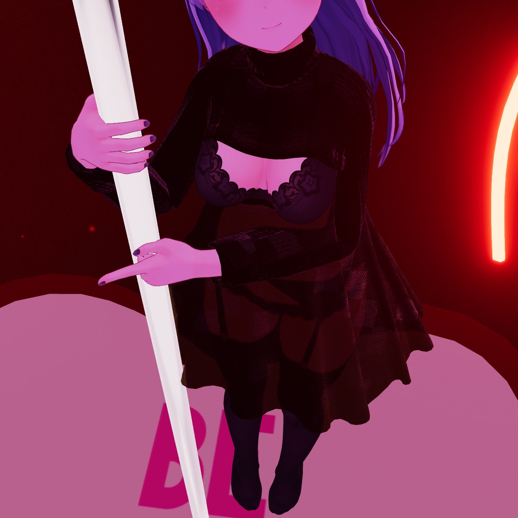 「桔梗・ソラリア・リィ・カリン対応衣装」Jupe de Nuit