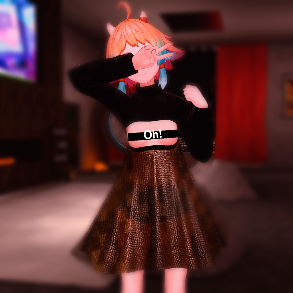 「桔梗・ソラリア・リィ・カリン対応衣装」Jupe de Nuit