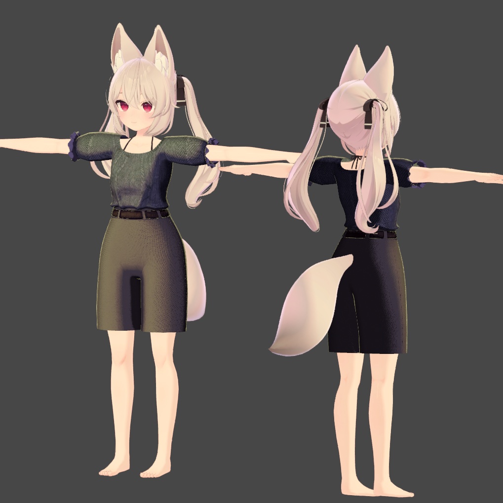 【複数アバター対応】Décolleté