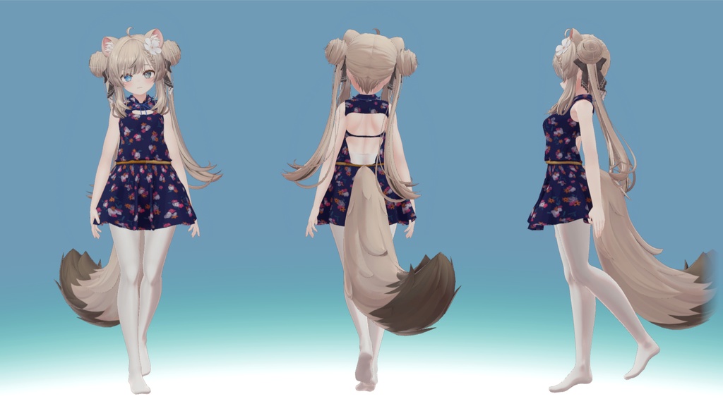 【マヌカ・桔梗・ソラリア・まめひなた対応衣装】Saison Éstivale ー セゾン・エスティバル