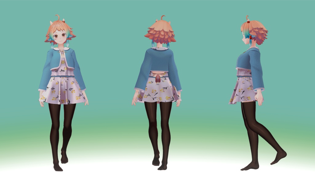 【マヌカ・桔梗・ソラリア・まめひなた対応衣装】Saison Éstivale ー セゾン・エスティバル