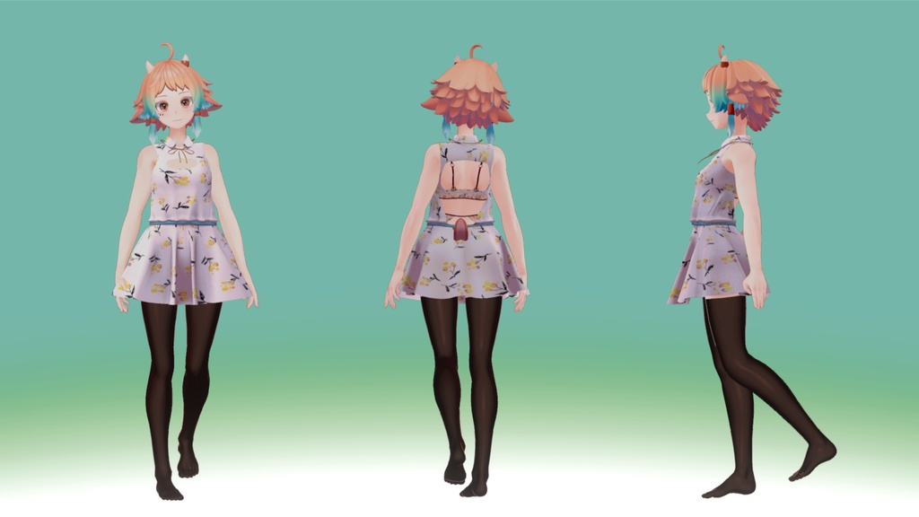 【マヌカ・桔梗・ソラリア・まめひなた対応衣装】Saison Éstivale ー セゾン・エスティバル