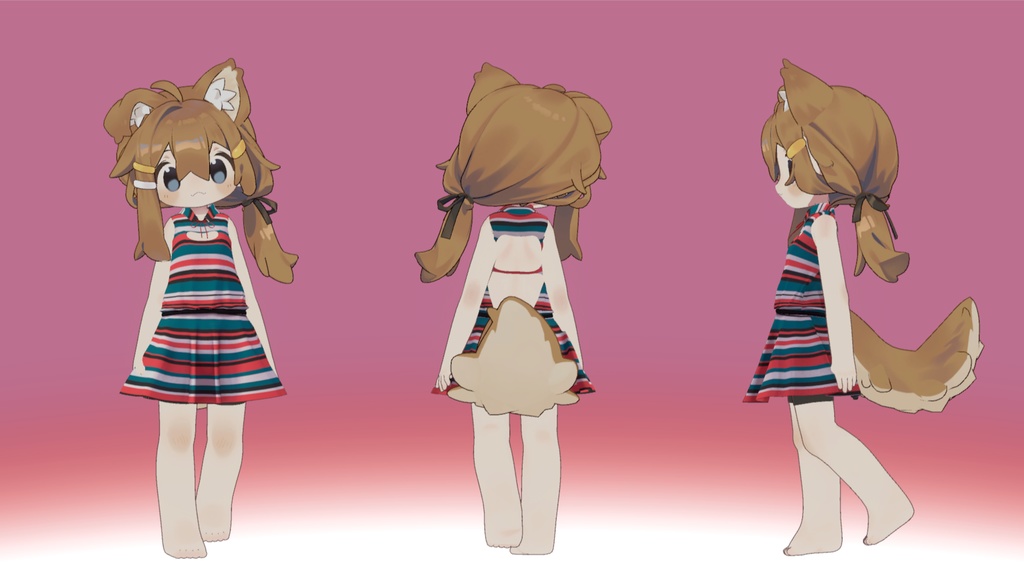 【マヌカ・桔梗・ソラリア・まめひなた対応衣装】Saison Éstivale ー セゾン・エスティバル