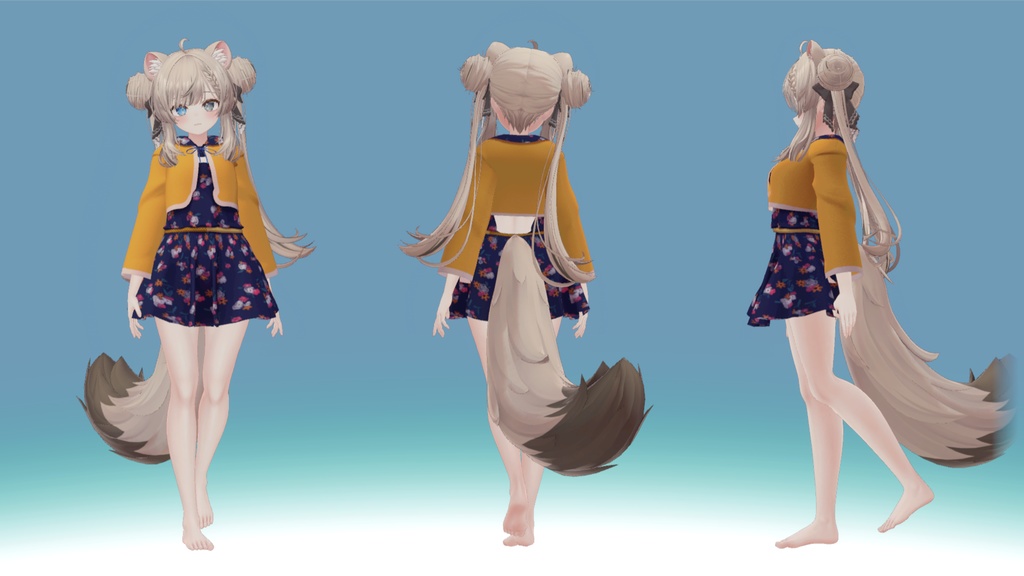 【マヌカ・桔梗・ソラリア・まめひなた対応衣装】Saison Éstivale ー セゾン・エスティバル