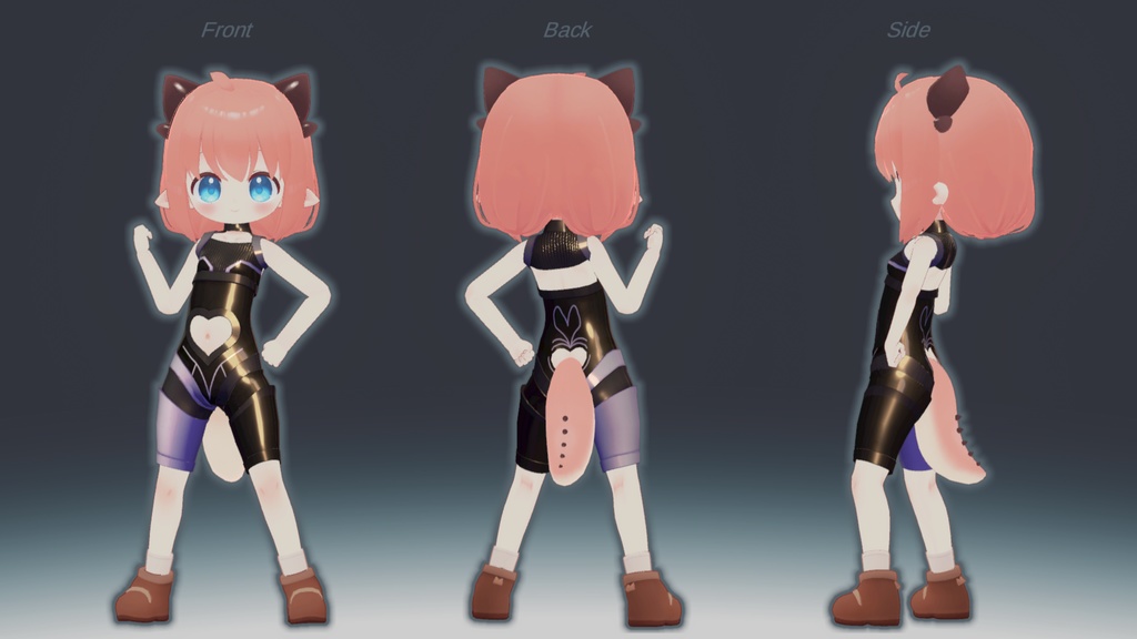 【複数アバター対応】なんかプロレスっぽいって言われた?、よくわからん特撮?のエロスーツ?「トクレスエロス」