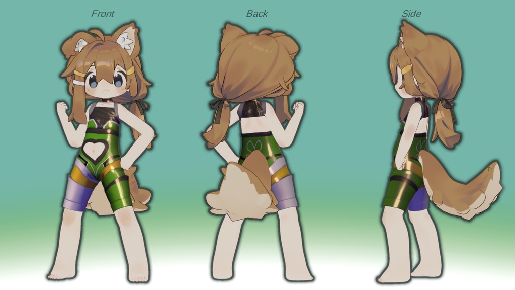 【複数アバター対応】なんかプロレスっぽいって言われた?、よくわからん特撮?のエロスーツ?「トクレスエロス」