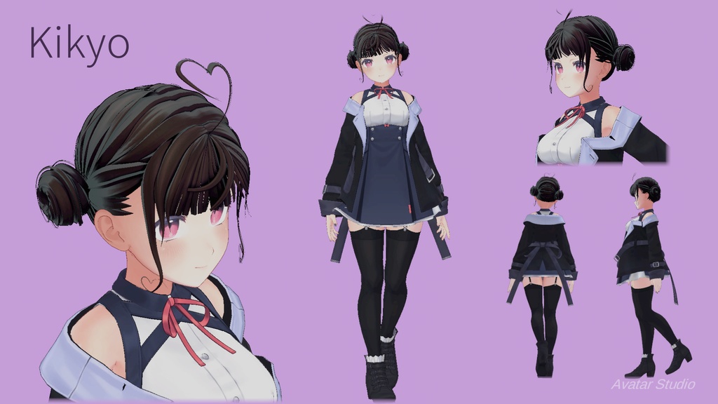 【複数アバター対応】お団子 Ver. II