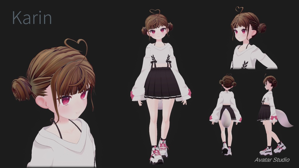 【複数アバター対応】お団子 Ver. II