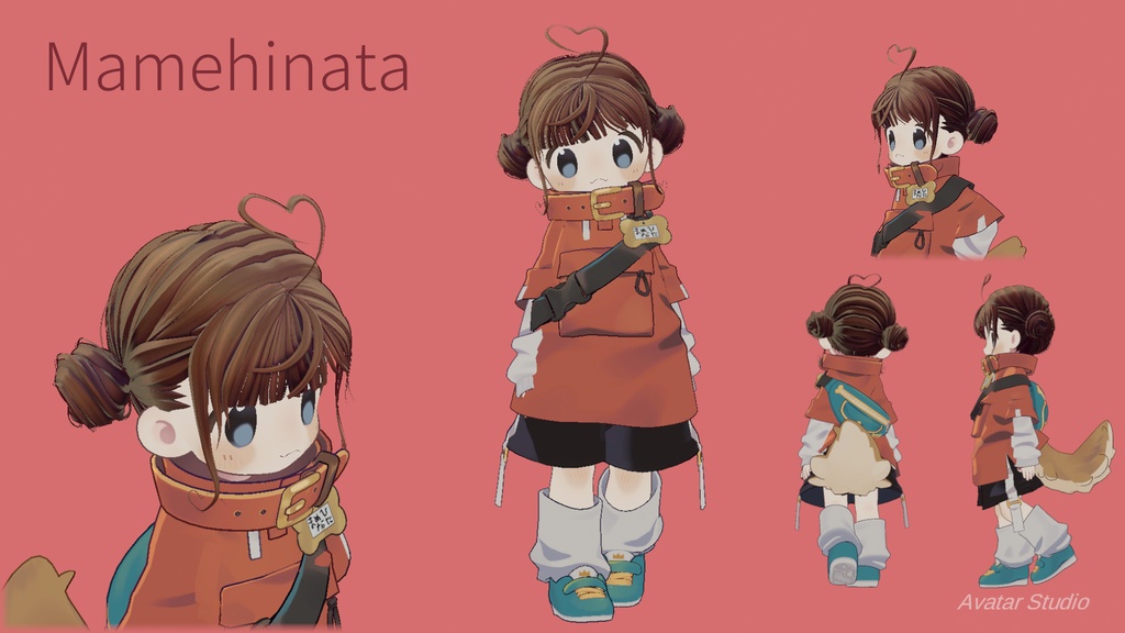 【複数アバター対応】お団子 Ver. II