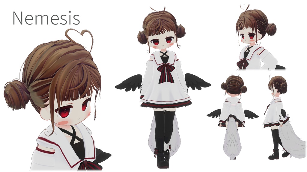 【複数アバター対応】お団子 Ver. II