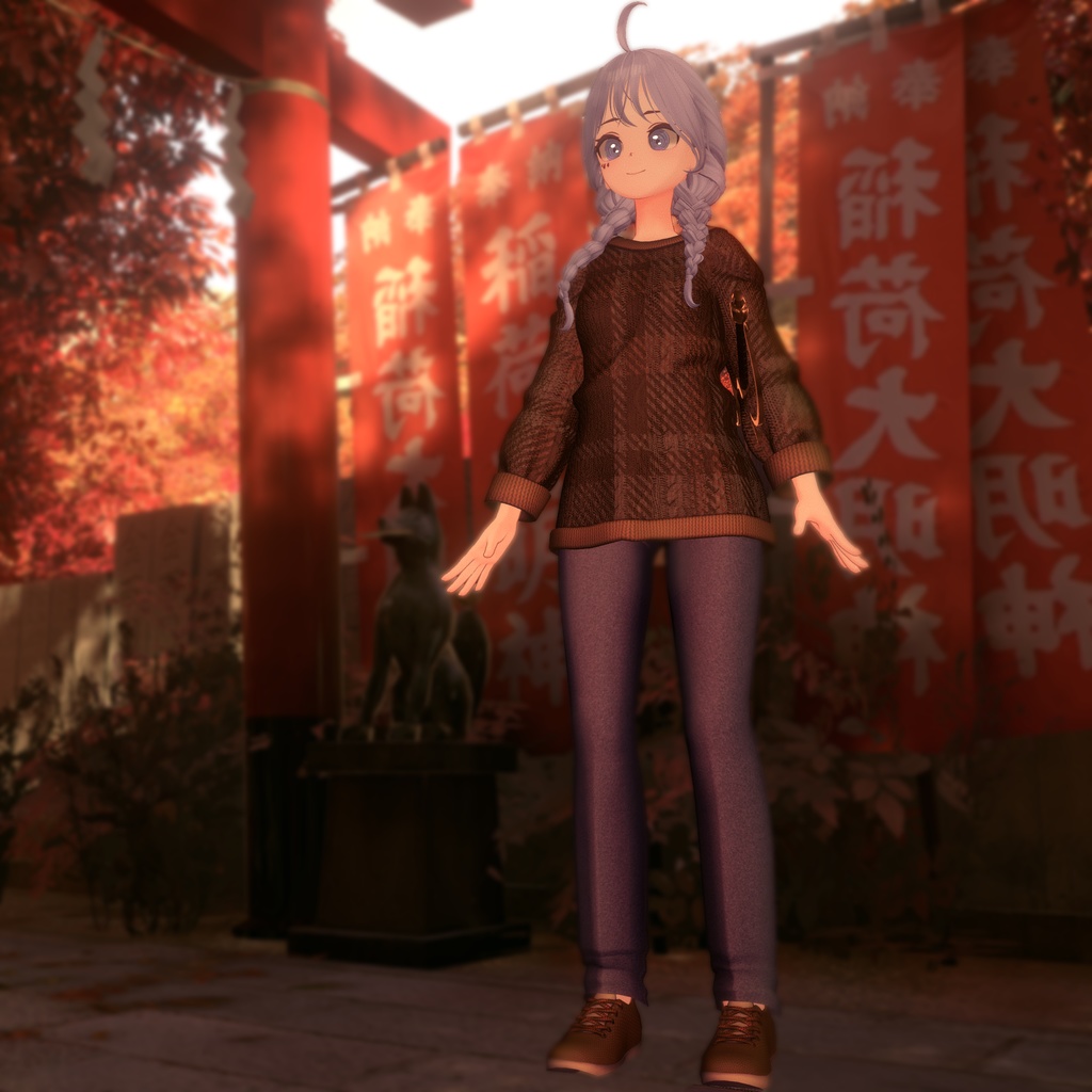 【ソラリア・しなの対応衣装】November Sweater