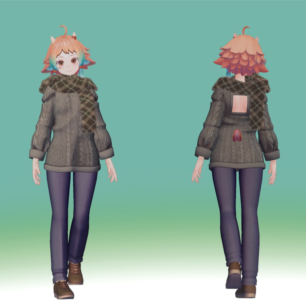 【ソラリア・しなの対応衣装】November Sweater