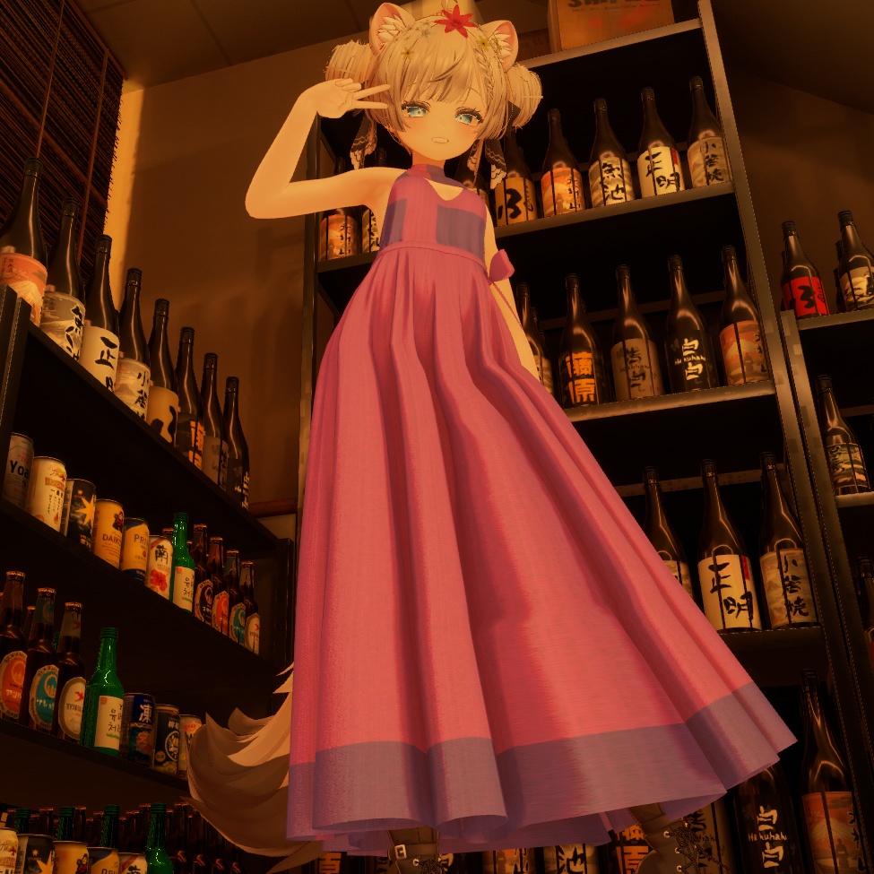 【ソラリア・リリカ・しなの・マヌカ・ビナア対応ドレス】スワープランタニエール