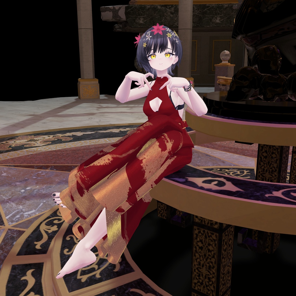 【ソラリア・リリカ・しなの・マヌカ・ビナア対応ドレス】スワープランタニエール