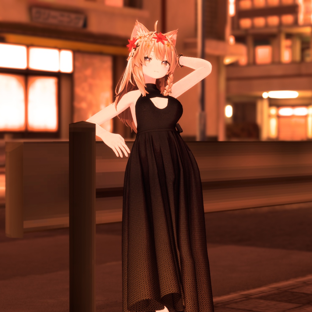 【ソラリア・リリカ・しなの・マヌカ・ビナア対応ドレス】スワープランタニエール