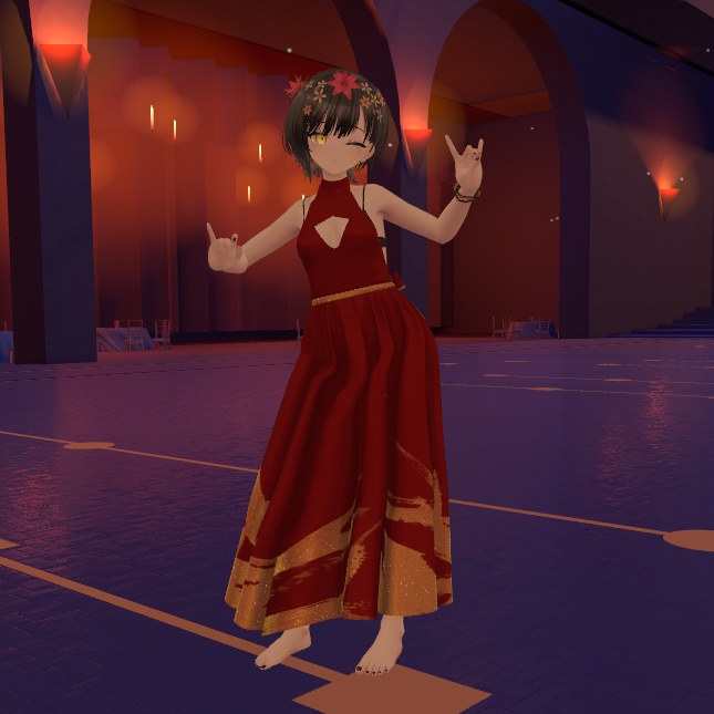 【ソラリア・リリカ・しなの・マヌカ・ビナア対応ドレス】スワープランタニエール