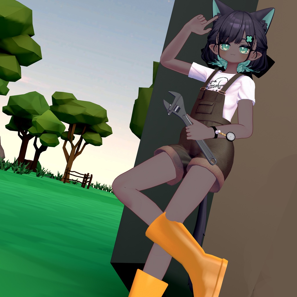 【複数アバター対応】NEKOVERALLS