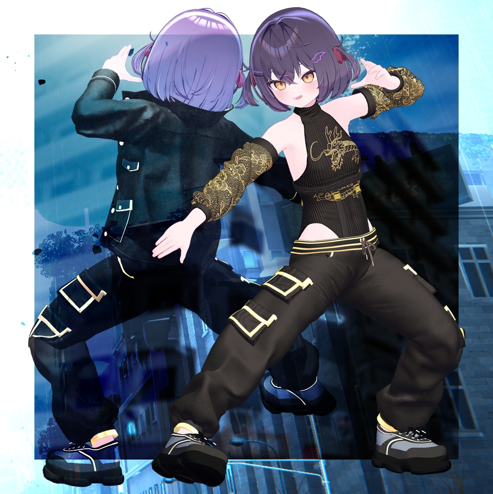 🎉セール中!!【13アバター対応】Démons Nocturnes・デモンノクトゥルヌ