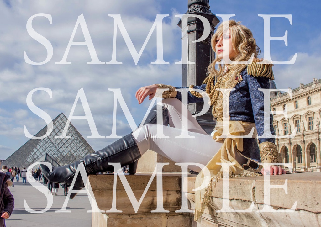 【特典あり】ベルサイユのばら フランス・パリ オスカル中心 コスプレ写真集