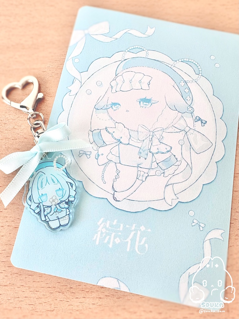 ぱるらちゃんアクキー&ポストカードセット