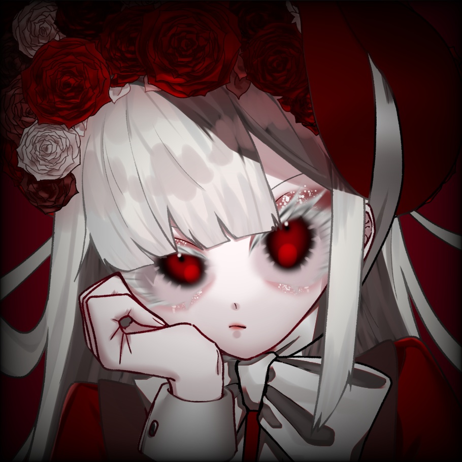 薔薇のあの子が見てる缶バッジ