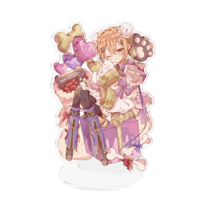 誕生日アクリルスタンド