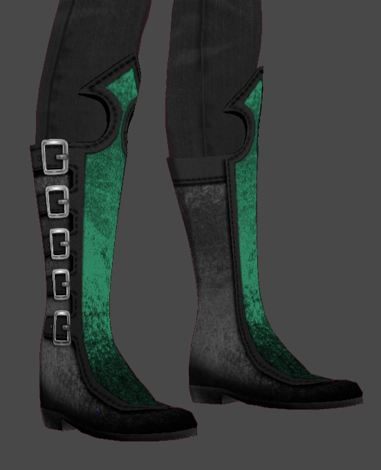 Goth Boots (V1 Black) 8 Colours + Variants