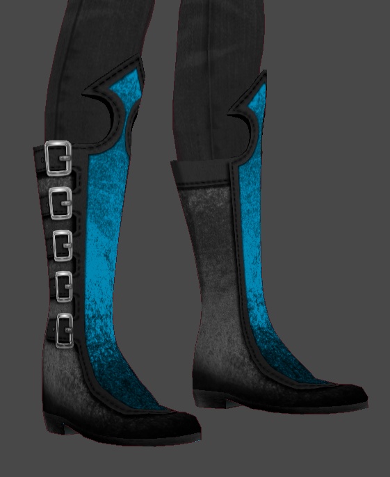 Goth Boots (V1 Black) 8 Colours + Variants