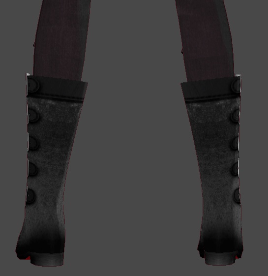 Goth Boots (V1 Black) 8 Colours + Variants