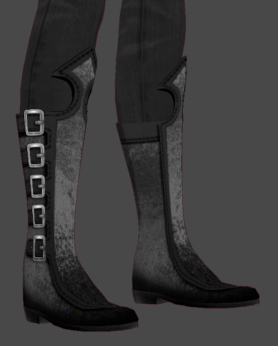 Goth Boots (V1 Black) 8 Colours + Variants