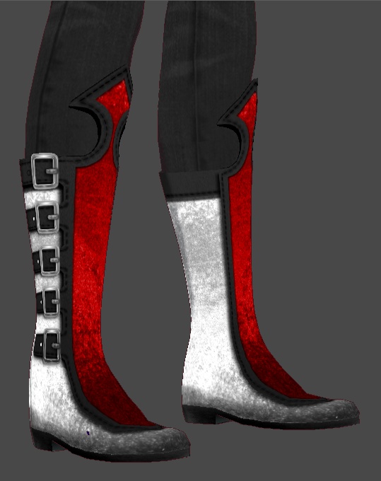 Goth Boots (V1 White) 8 Colours + Variants