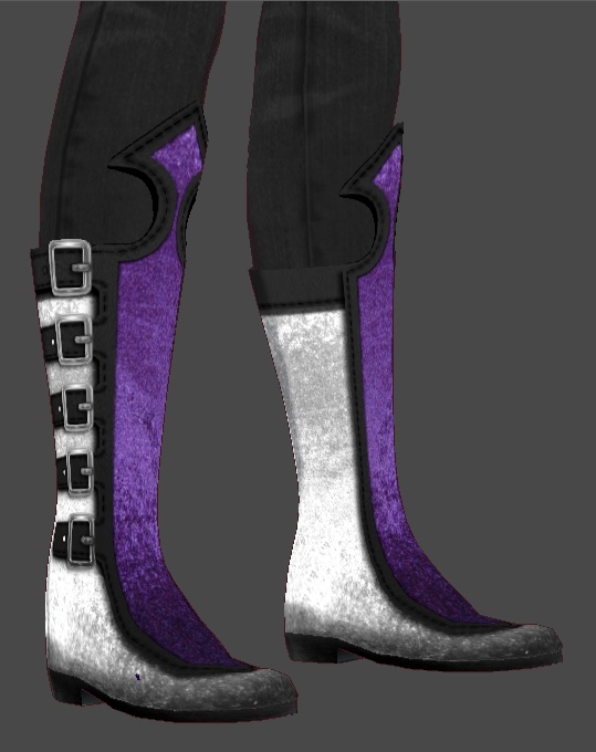 Goth Boots (V1 White) 8 Colours + Variants