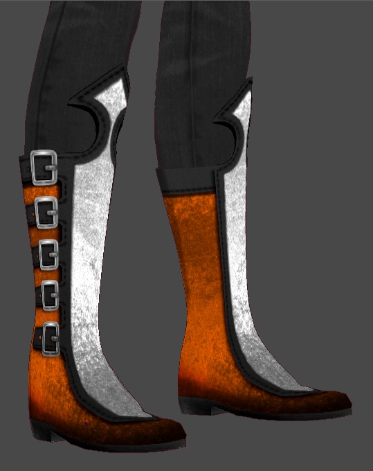 Goth Boots (V1 White) 8 Colours + Variants