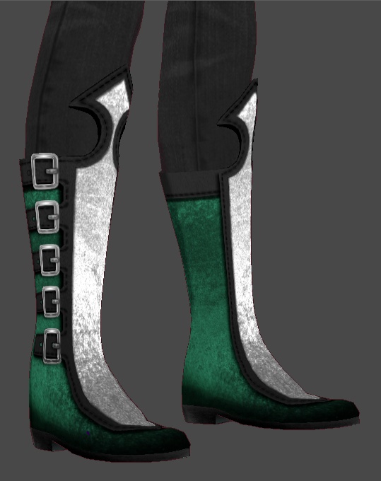 Goth Boots (V1 White) 8 Colours + Variants