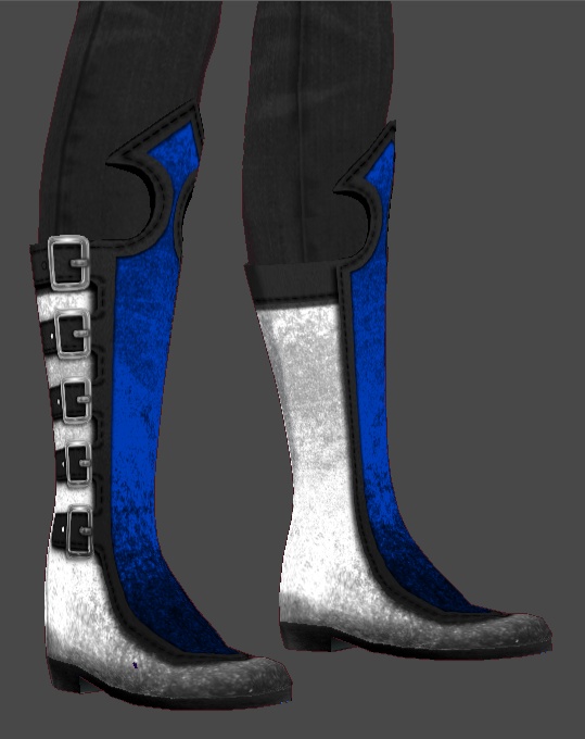 Goth Boots (V1 White) 8 Colours + Variants