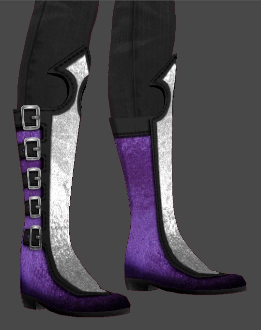 Goth Boots (V1 White) 8 Colours + Variants