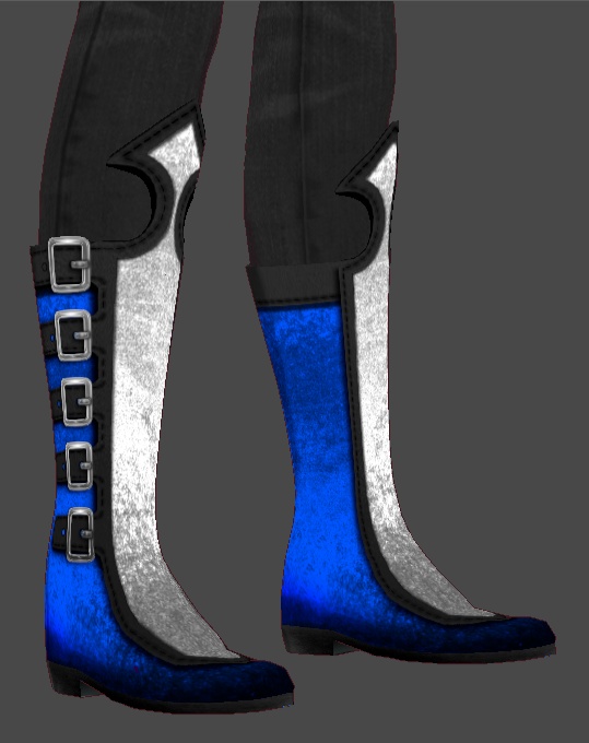 Goth Boots (V1 White) 8 Colours + Variants