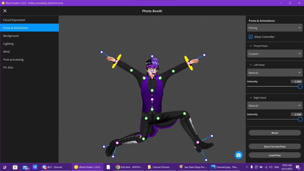 Pose Pack (Low Railing)