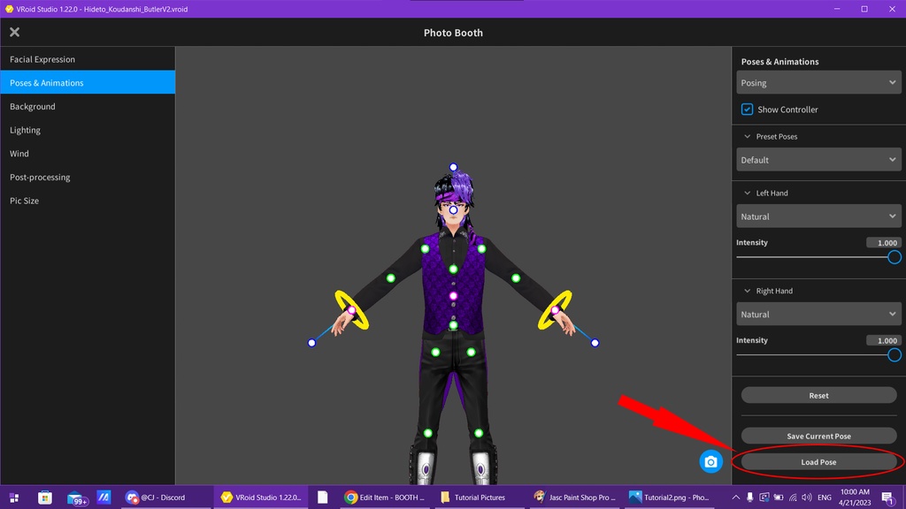 Pose Pack (Low Railing)