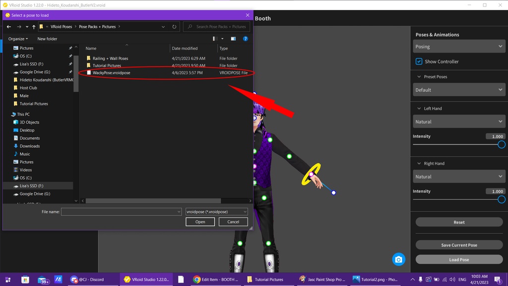 Pose Pack (Low Railing)
