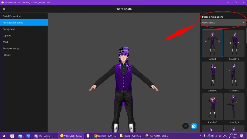 Pose Pack (Low Railing)