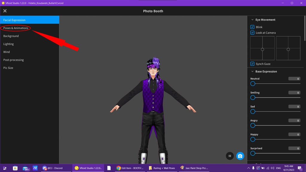 Pose Pack (Low Railing)